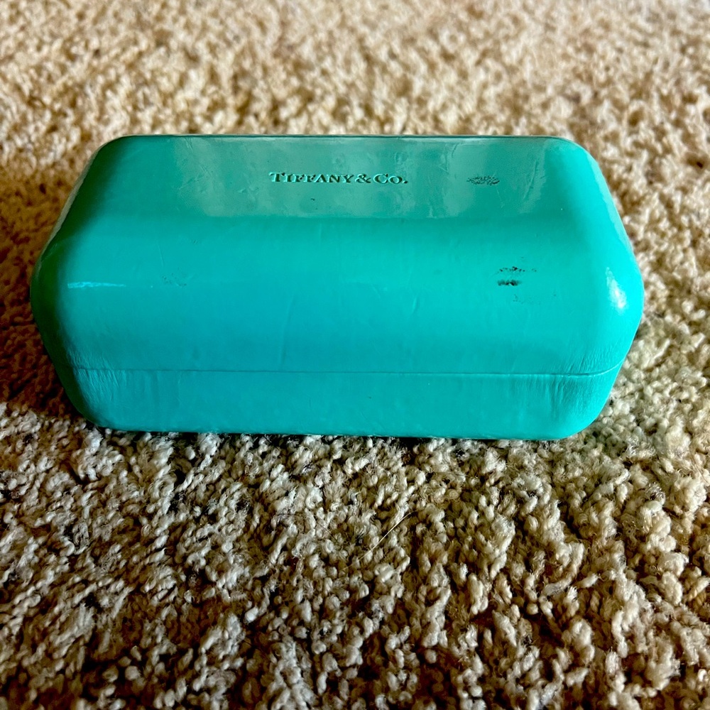 Tiffany & Co. Turquoise sunglass case